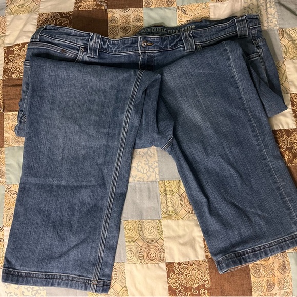 Duluth Trading Men's Ballroom Double Flex Jeans 48X30 Relaxed Fit Medium Wash - Picture 6 of 8